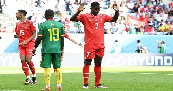 كأس العالم قطر 2022: منتخب سويسرا يحقق الإنتصار أمام الكاميرون