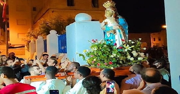 حلق الوادي تحيي خرجة المادونا رمز التعايش السلمي بين الأديان